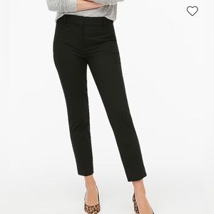 JCrew Crop Ankle Pant - Black - Size 6
